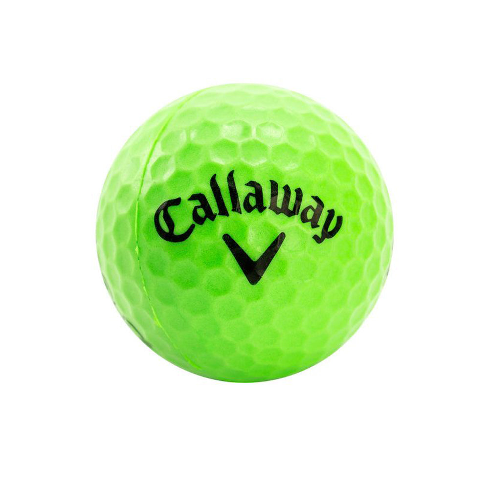 Callaway Golf HX Foam Practice Balls - 9 Pack Lime Green  
