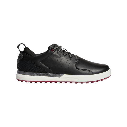adidas Golf Flopshot Spikeless Golf Shoes Core Black / Grey Six / Legacy Burgundy GV9670 8 