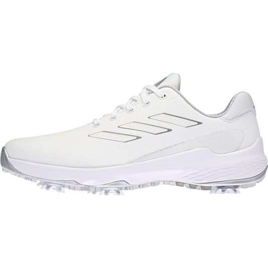 adidas Golf ZG23 Spiked Golf Shoes GW1177 FtwrWhite/SilverMet/GreyTwo 8 