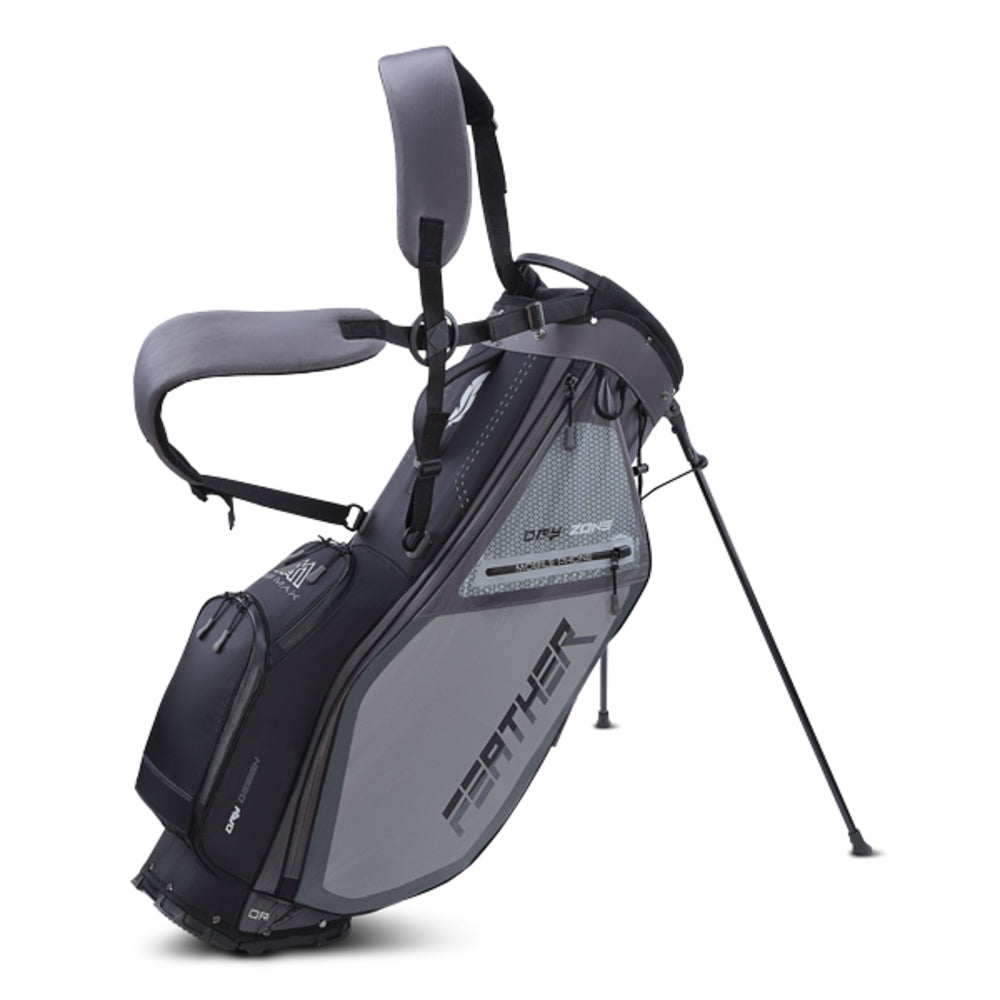Big Max Dri Lite Feather Golf Stand Bag Grey/Black  