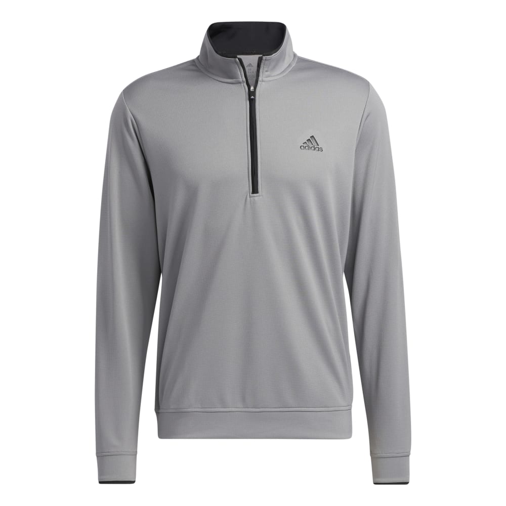 Adidas Golf Primegreen UPF 1/4 Zip Pullover HC5582 Grey Three / Black M 