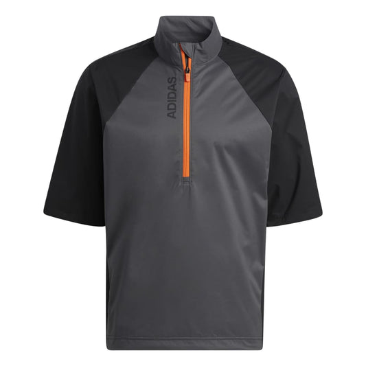 adidas Golf Provisional Short Sleeve Jacket HF9181 Black M 
