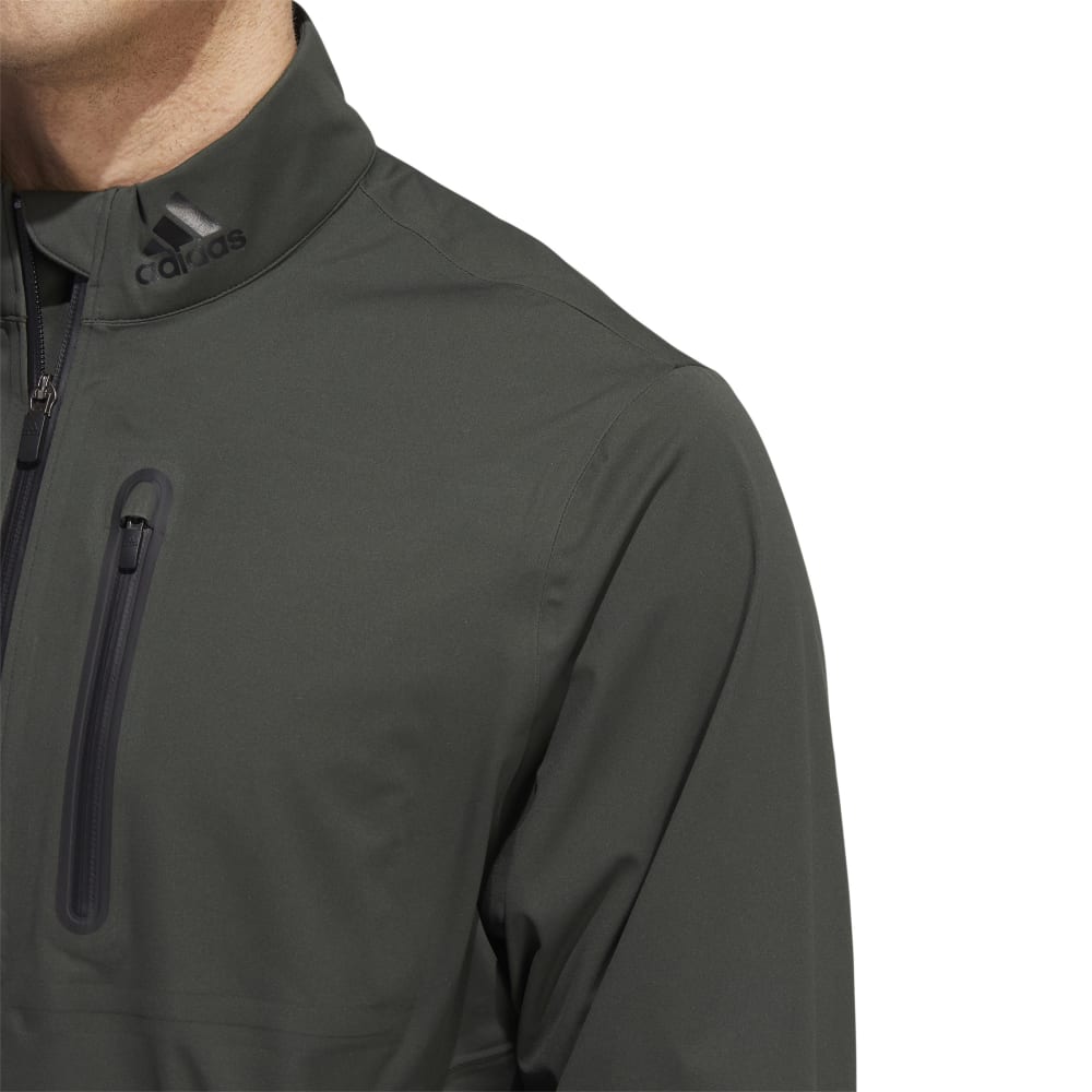 adidas Golf RAIN.RDY 1/2 Zip Waterproof Jacket HM8285   