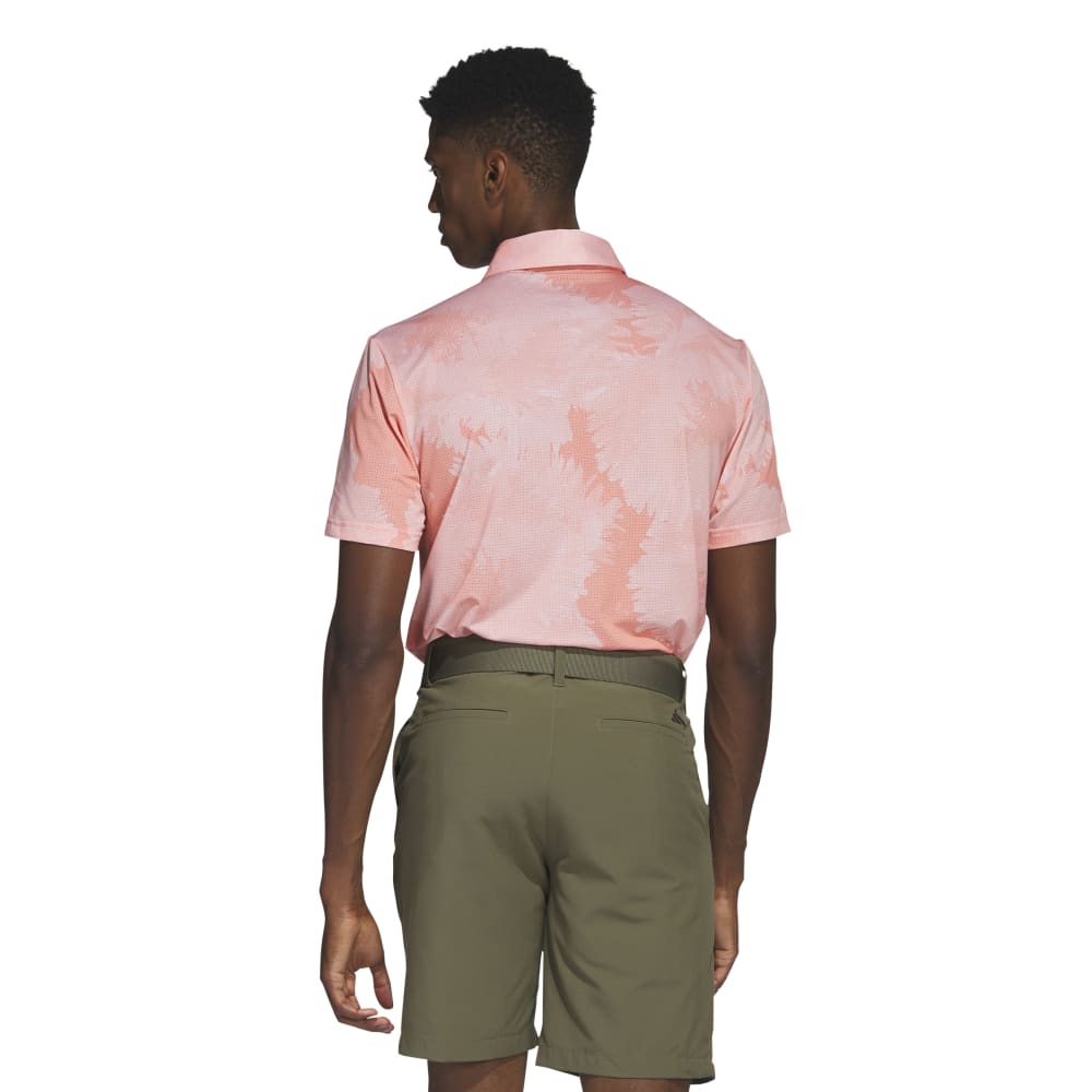 adidas Mens Flower Mesh Golf Polo Shirt HS1130   