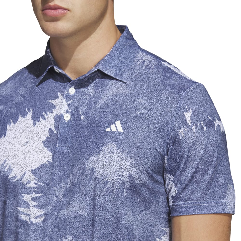 adidas Mens Flower Mesh Golf Polo Shirt HS1131   