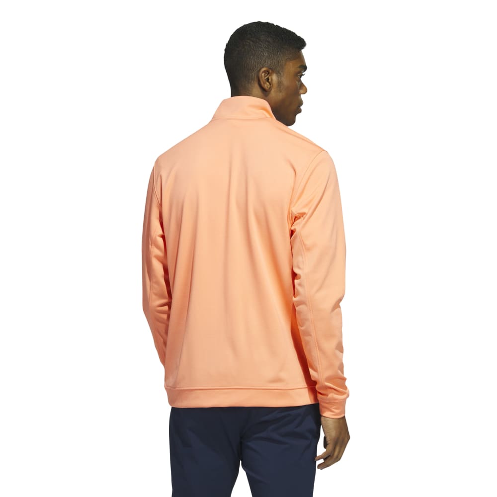 adidas Elevated Mens 1 4 Zip Golf Pullover Top IB6116