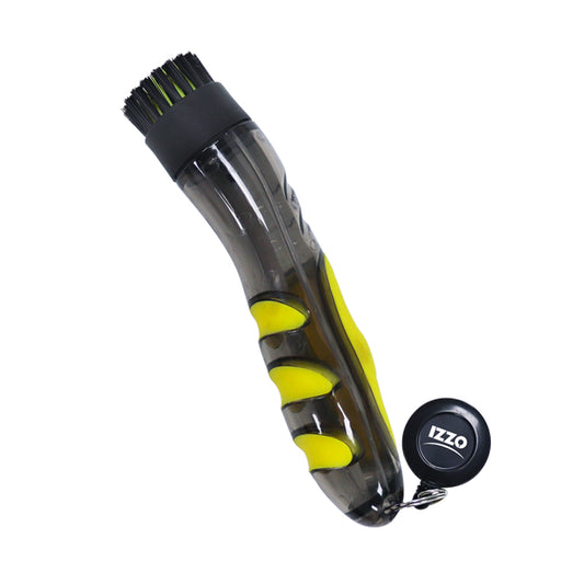 IZZO Golf Aqua Golf Club Cleaning Brush Black