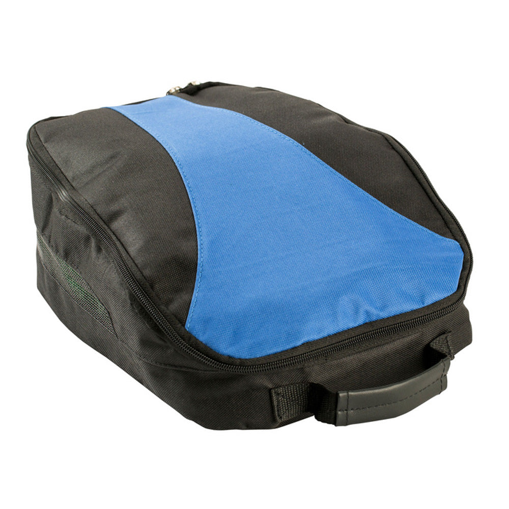 IZZO Golf Deluxe Shoe Bag Black/Blue  