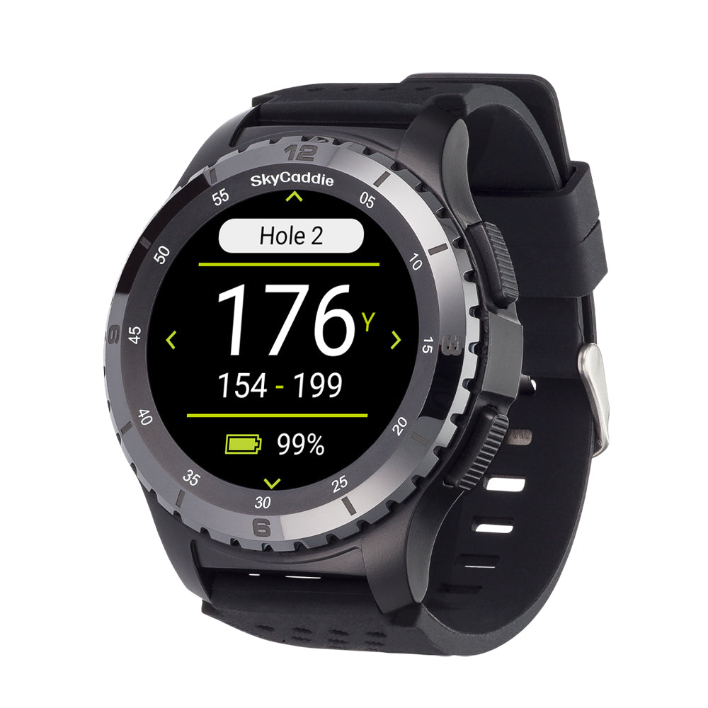 SkyCaddie LX5 Ceramic Golf GPS Smart Watch   