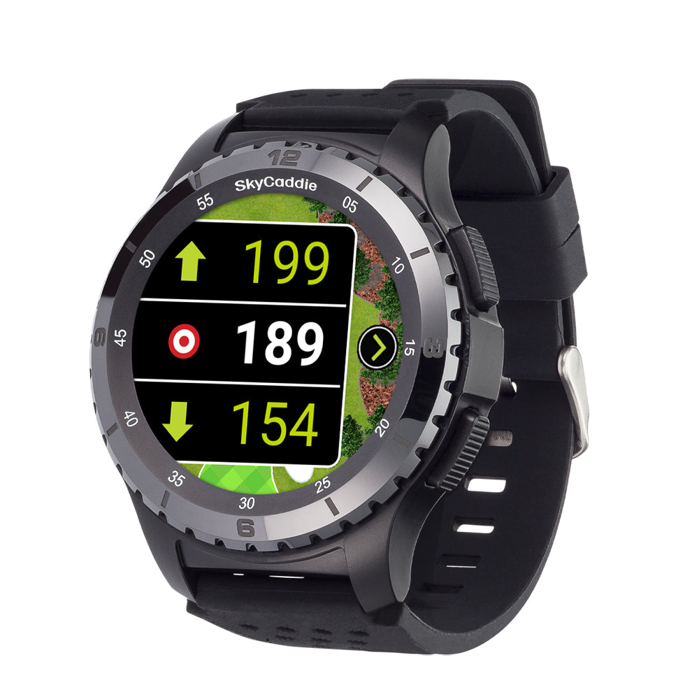 SkyCaddie LX5 Ceramic Golf GPS Smart Watch   