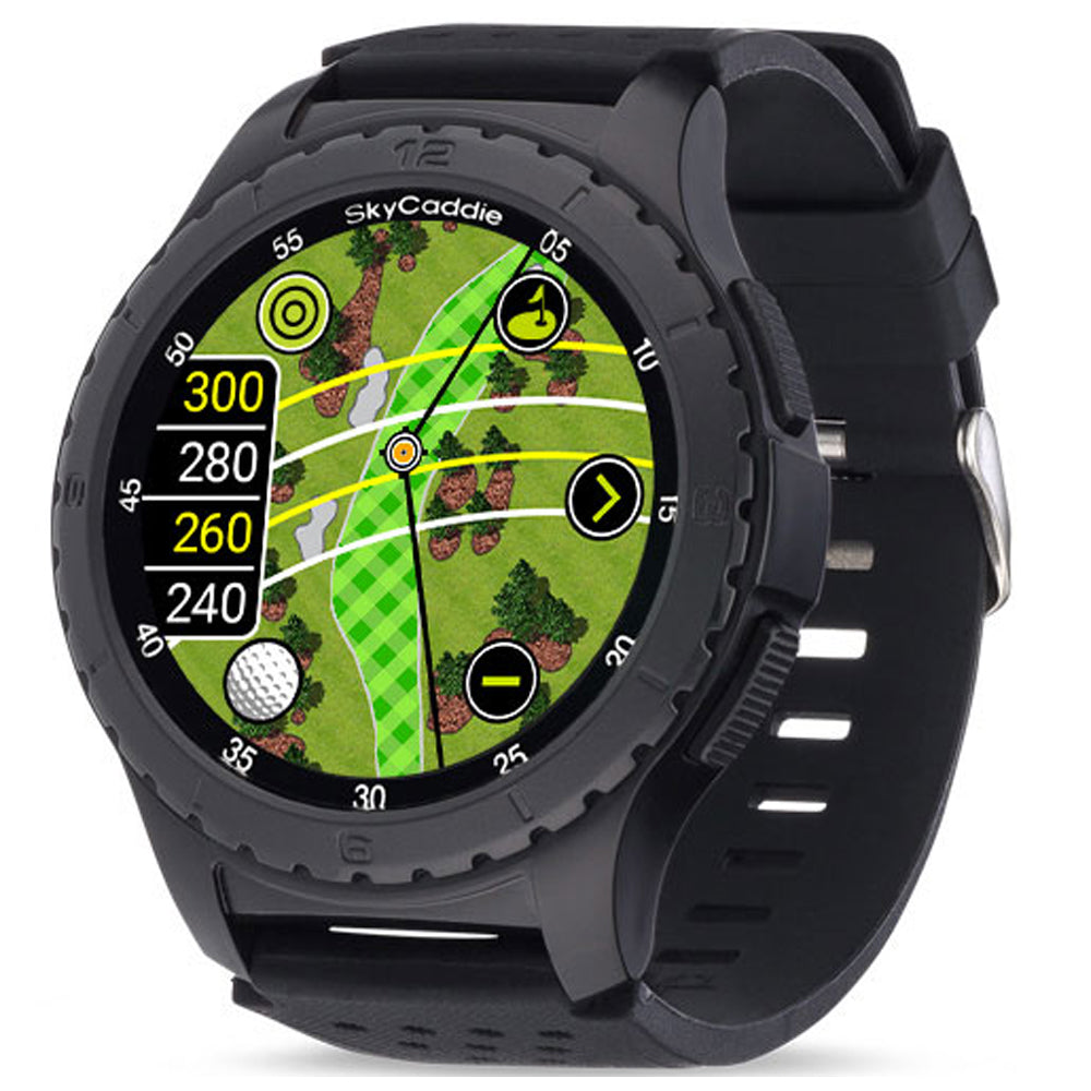 SkyCaddie Golf LX5 GPS Golf Watch Black  