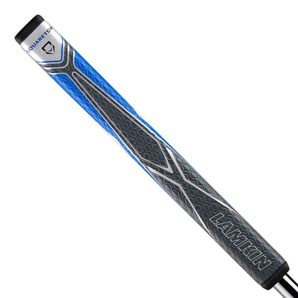 Lamkin Sink Fit PU Squaretop Putter Grip Grey / Blue  