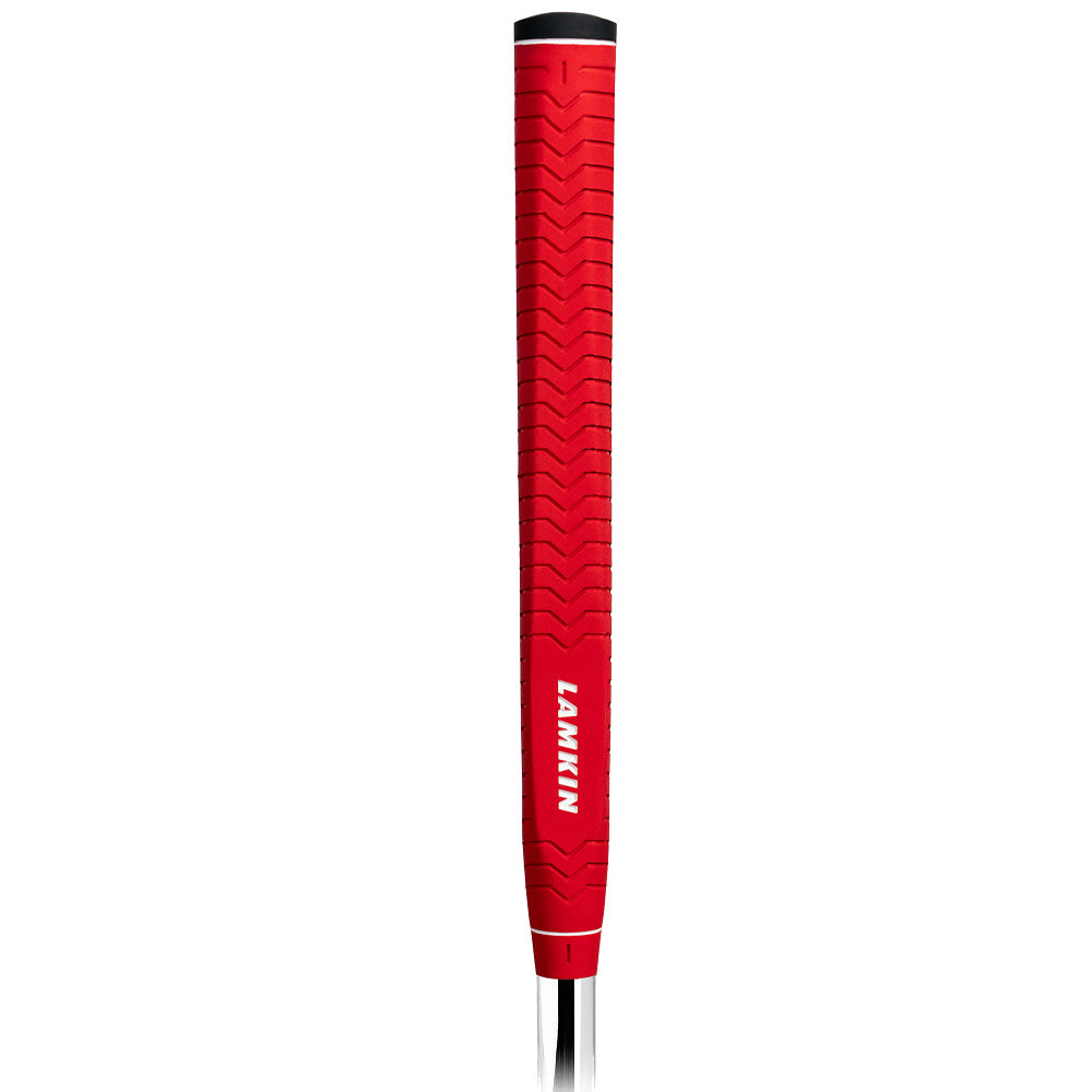 Lamkin Deep Etched Paddle Golf Putter Grip Red  