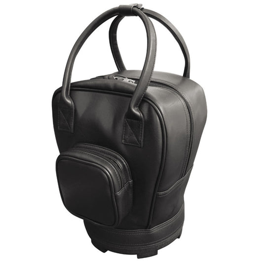 Masters Golf Leatherette Practice Ball Bag With Pocket   