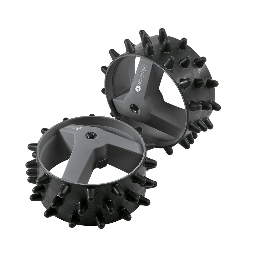 Motocaddy Golf 28V Hedgehog Winter Wheels Black