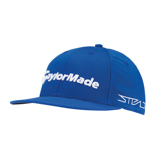 TaylorMade Golf Tour Flatbill Cap 2023 Blue  