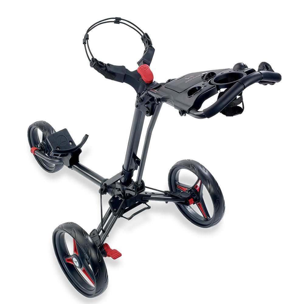P1 Deluxe Quick Fold Push Golf Trolley