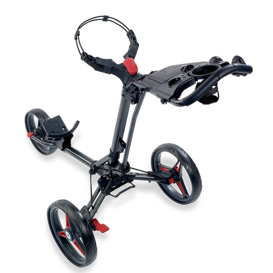 Motocaddy P1 Deluxe Quick Fold Push Golf Trolley   