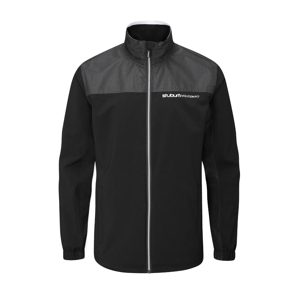Stuburt Evolution PCT Mens Golf Waterproof Suit - Black Black S