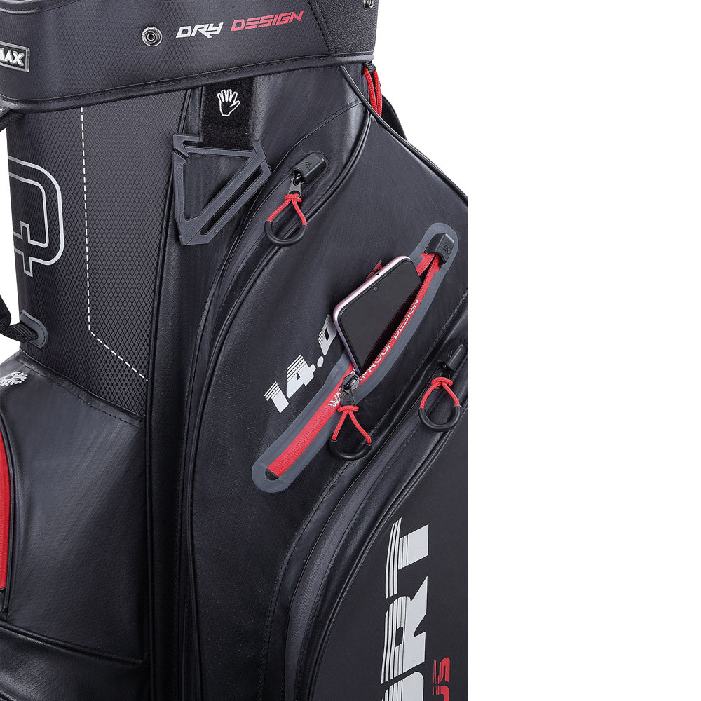 Big Max Dri Lite Sport Plus Golf Cart Bag - Black   