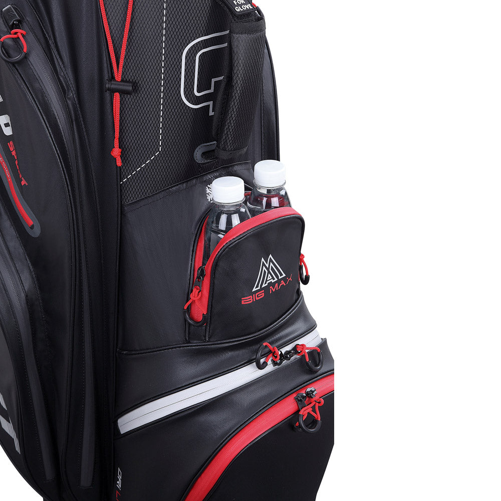 Big Max Dri Lite Sport Plus Golf Cart Bag - Black   