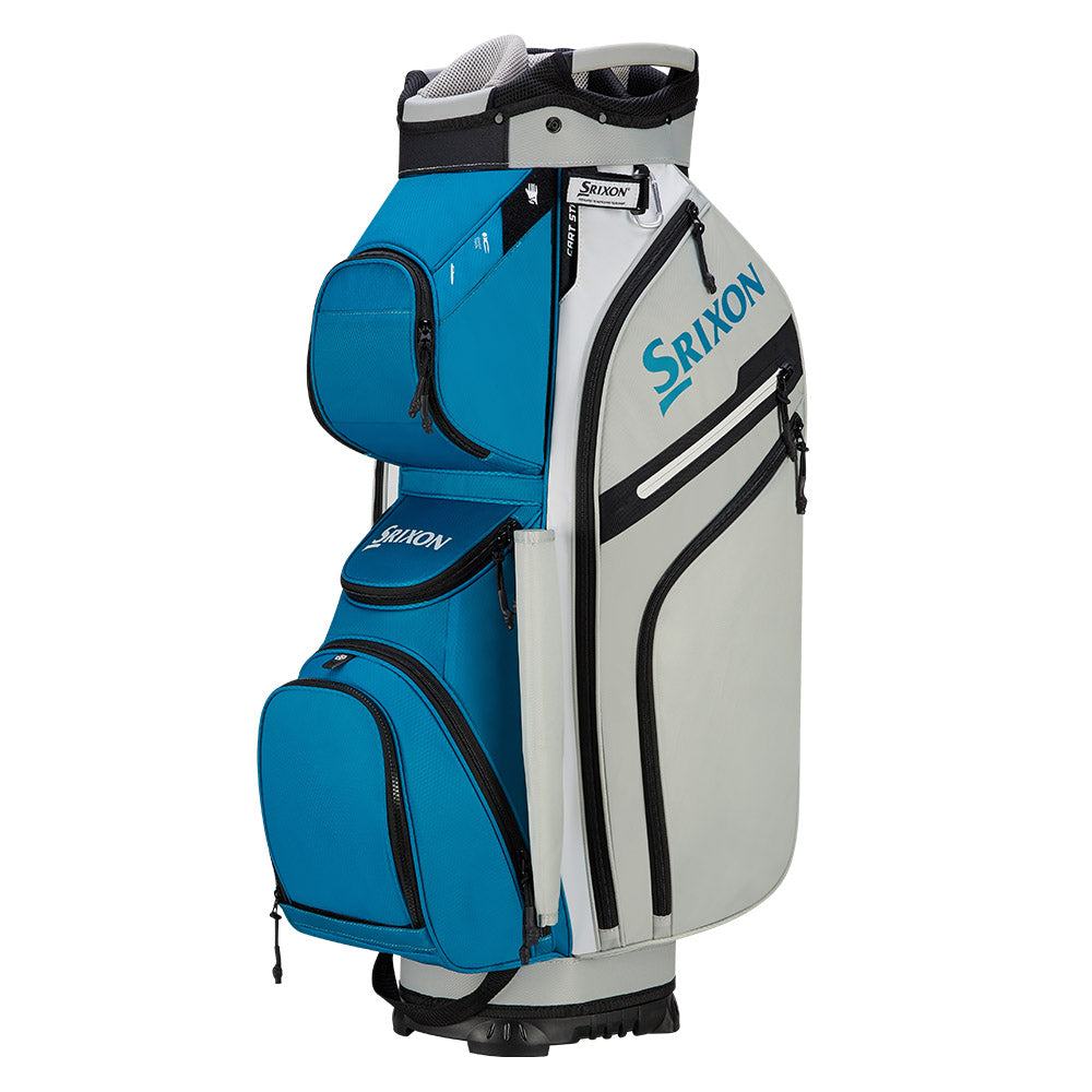 Srixon Golf Premium Cart Bag Aqua / Grey  
