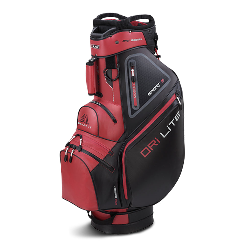 Big Max Dri Lite Sport 2 Golf Cart Bag Red/Black/White  