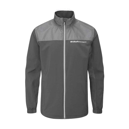 Stuburt Evolution PCT Mens Golf Waterproof Suit Slate Grey M 