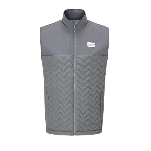 Stuburt Evolution-Tech Golf Padded Gilet - Grey Slate Grey M 