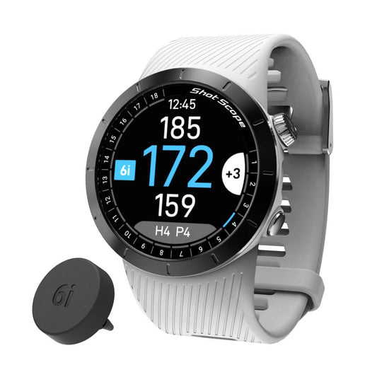 Shotscope X5 Premium Golf GPS Watch with Automatic Performance Tracking   
