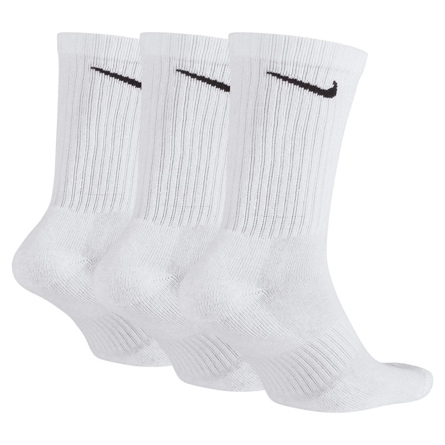 Nike Golf Everyday Cushioned White Crew Socks SX7664   