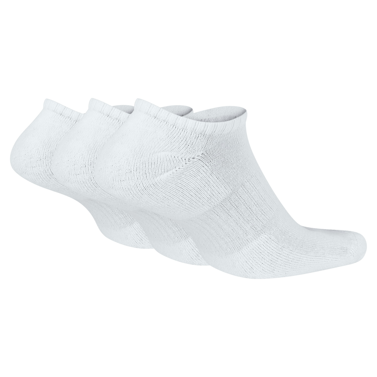 Nike Golf Everyday Lightweight No Show White Golf Socks 3 Pack SX7673