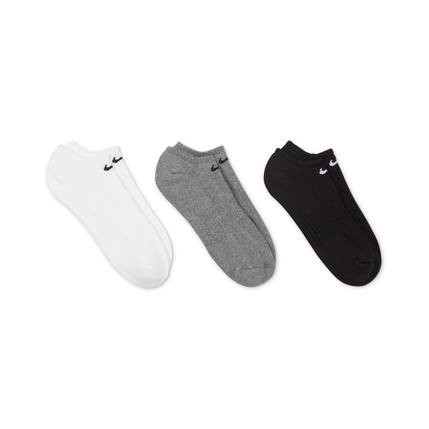 Nike Golf Everyday Lightweight No Show Golf Socks 3 Pack SX7673   