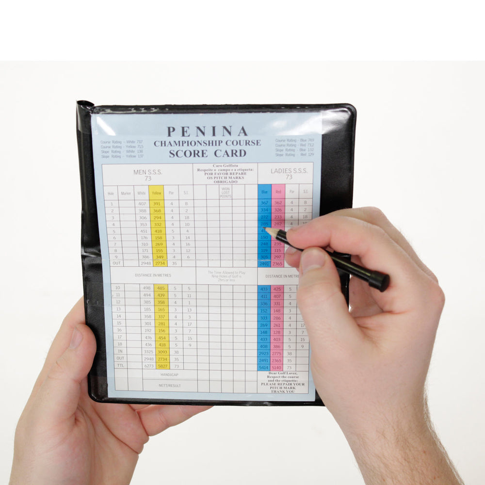 Masters Golf Deluxe Score Card Holder   