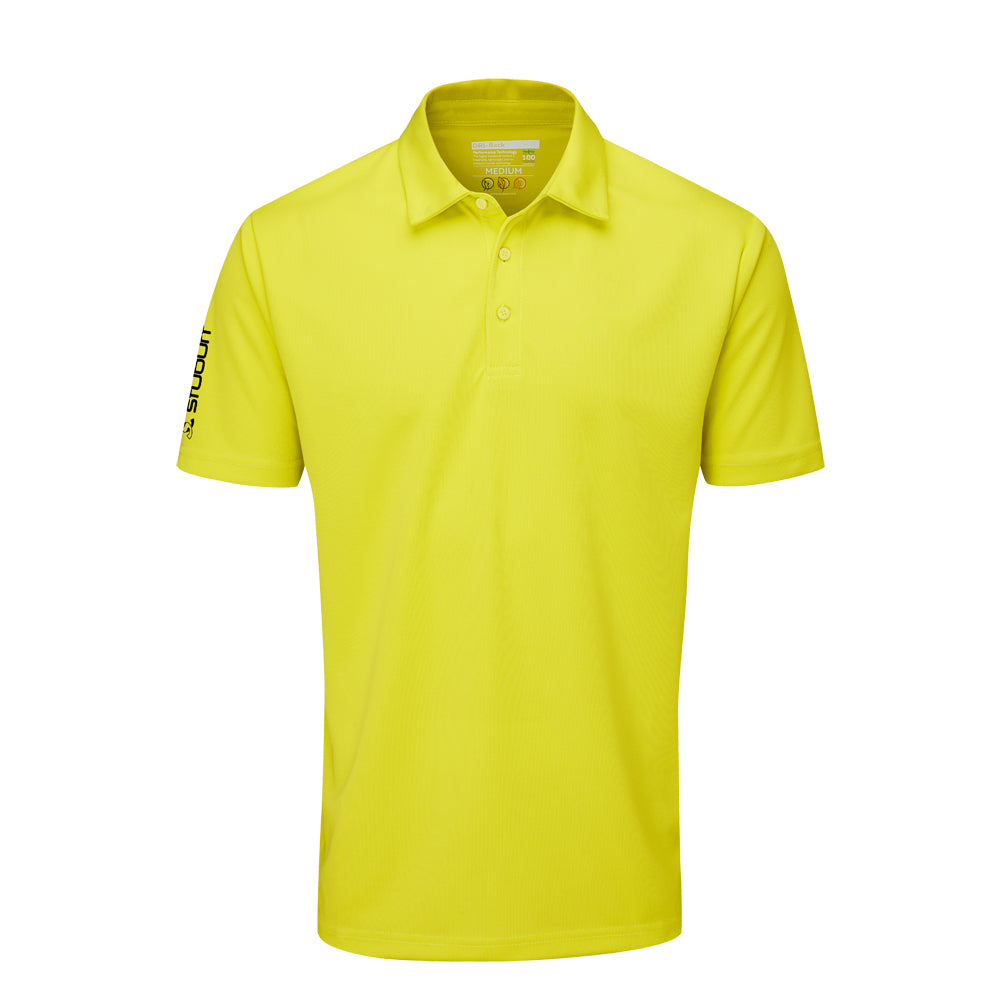 Stuburt Sport Tech Golf Polo Shirt Sulphur M 