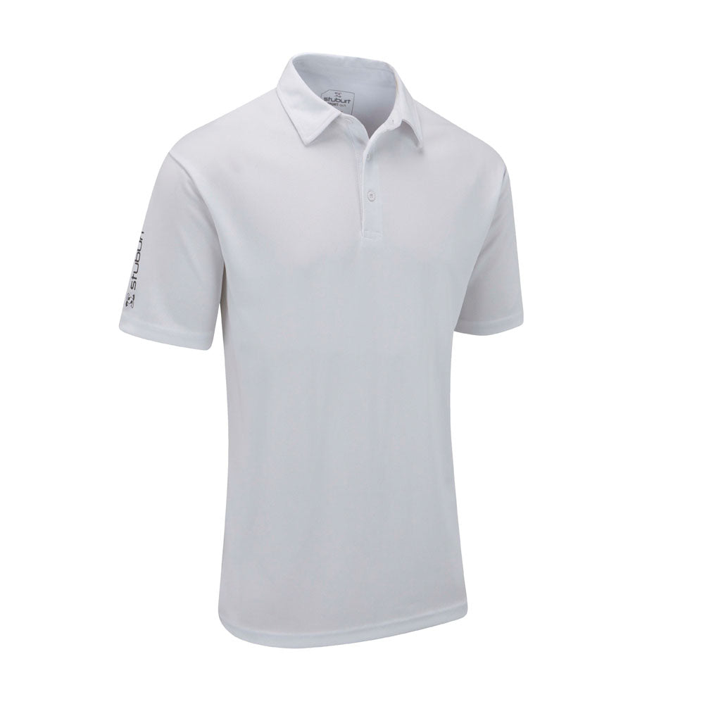 Stuburt Sport Tech Golf Polo Shirt White M 