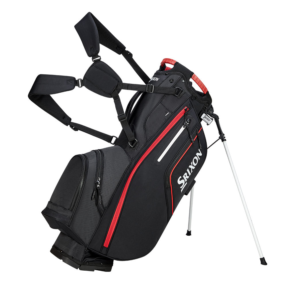 Srixon Golf Premium Stand Bag Black/Red  
