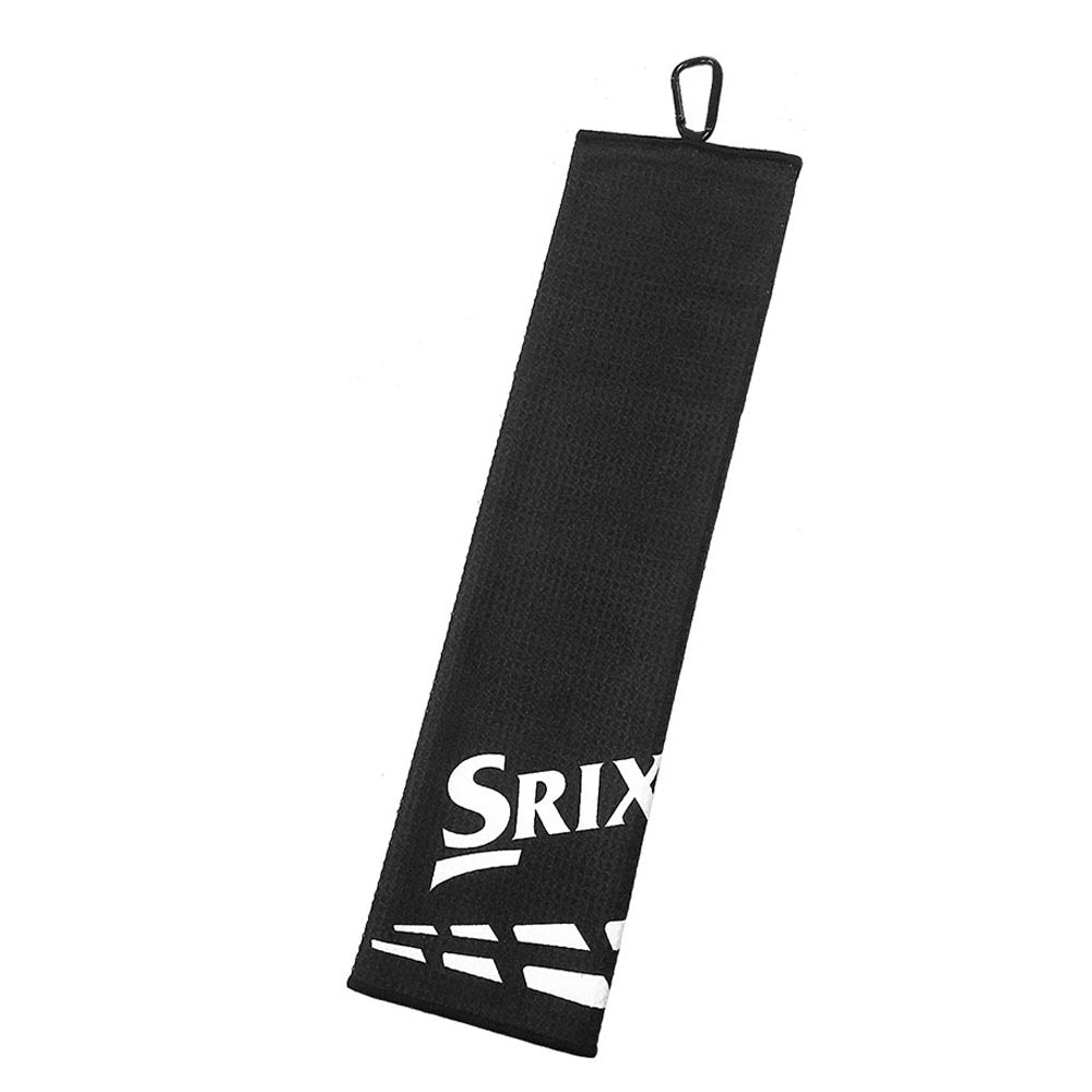 Srixon Tri-fold Golf Towel Black  