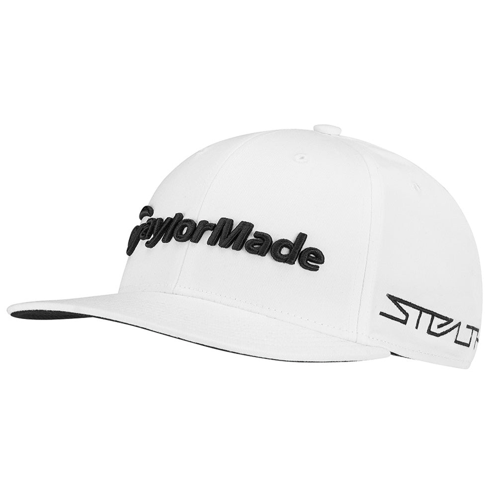 TaylorMade Golf Tour Flatbill Cap 2022 White  