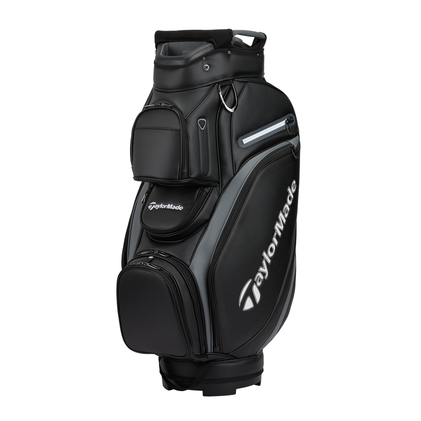 TaylorMade Golf 2023 Deluxe Cart Bag Black/Grey  