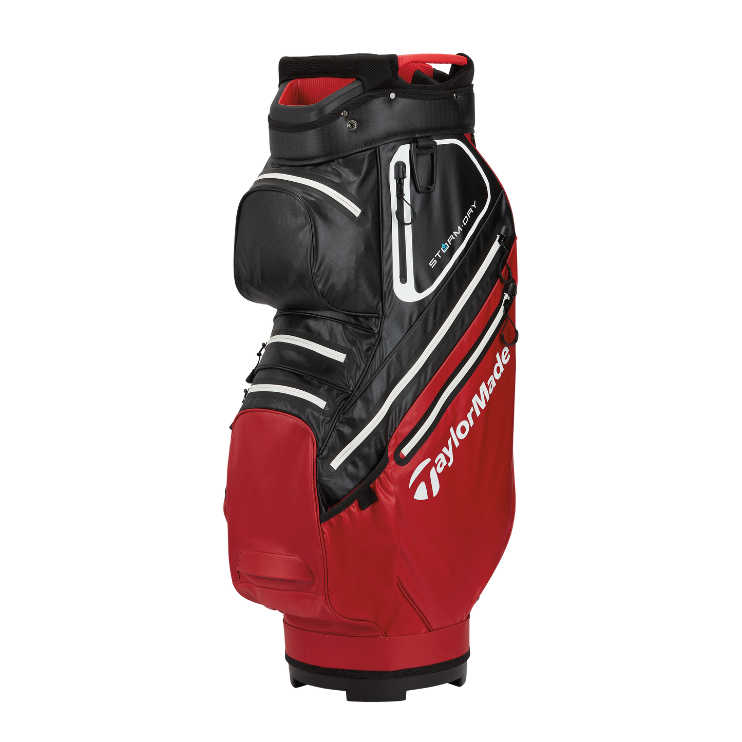 TaylorMade Golf StormDry Waterproof Cart Bag Red/Black  