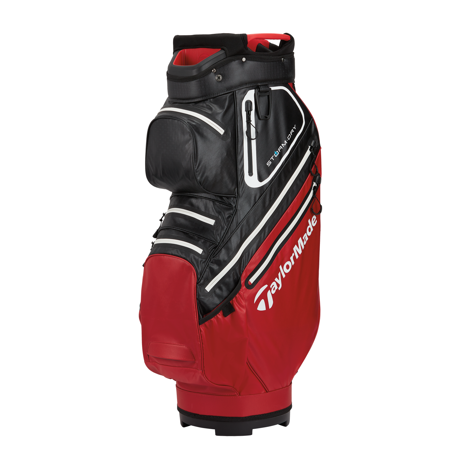 TaylorMade StormDry Waterproof Golf Cart Bag Red/Black  
