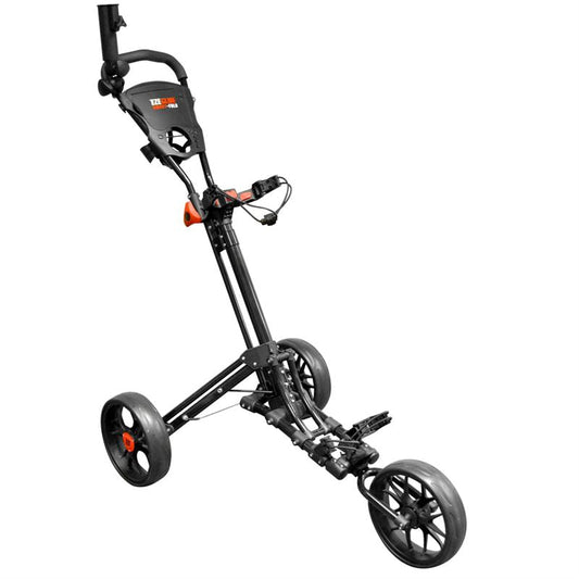 EZE Glide Smart Fold 3 Wheel Golf Trolley Black