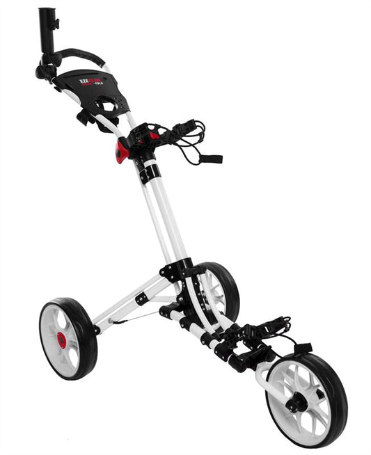 EZE Glide Smart Fold 3 Wheel Golf Trolley Black