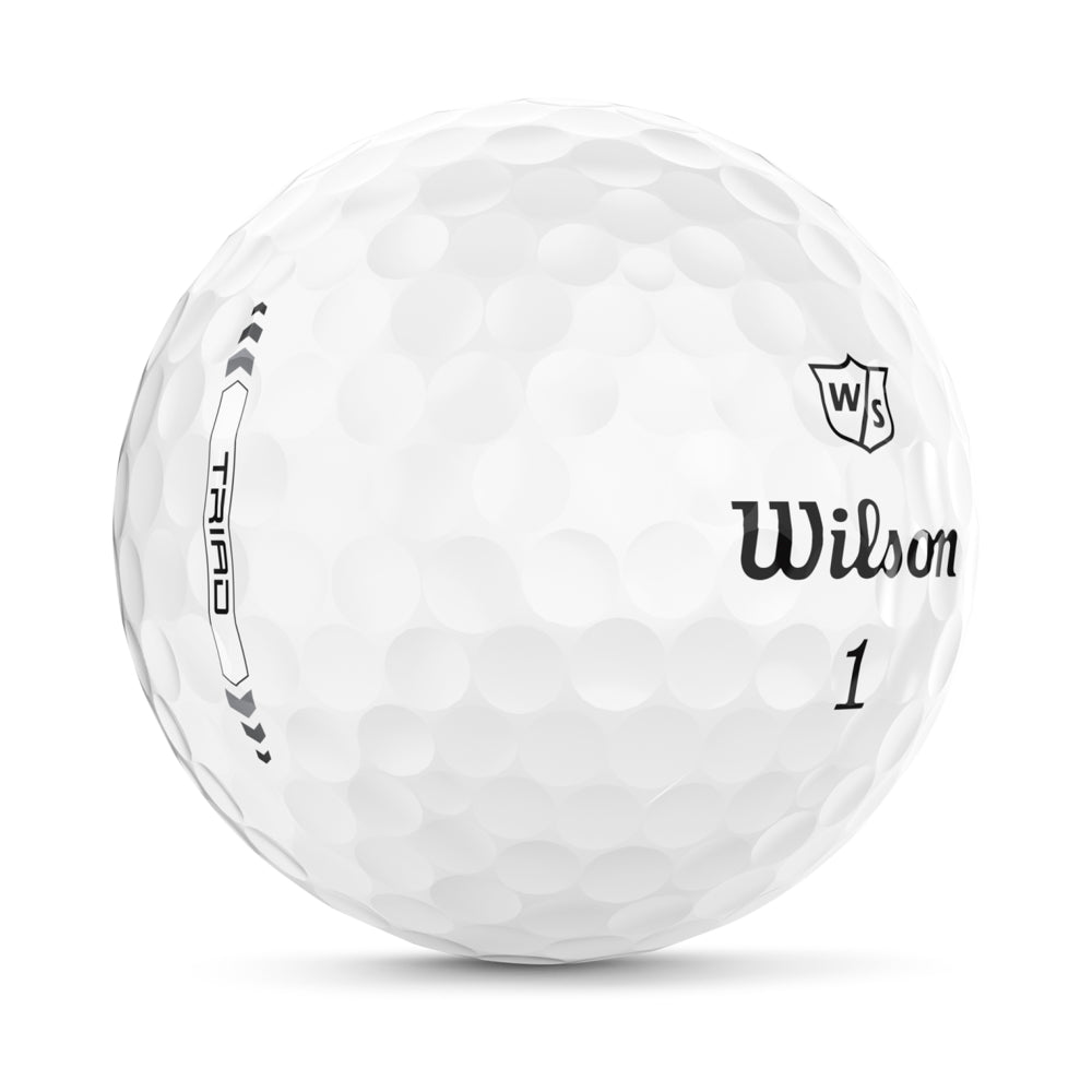 Wilson Staff TRIAD Golf Balls - White   