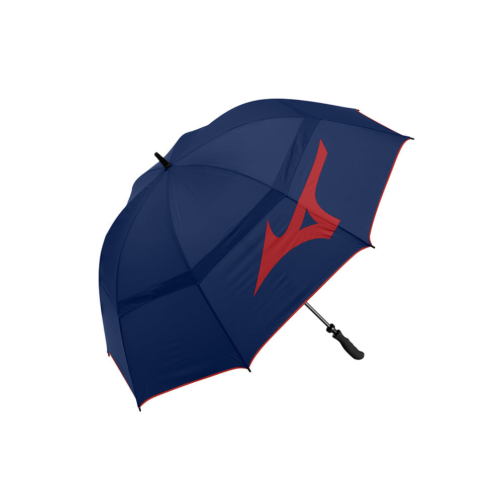 Mizuno Tour Twin Canopy Golf Umbrella Navy/Red  