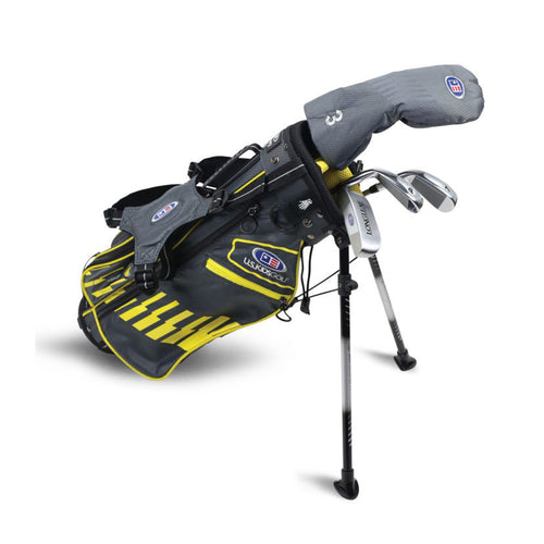 US Kids Golf UL42-S 4 Club Junior Stand Bag Set Default Title  