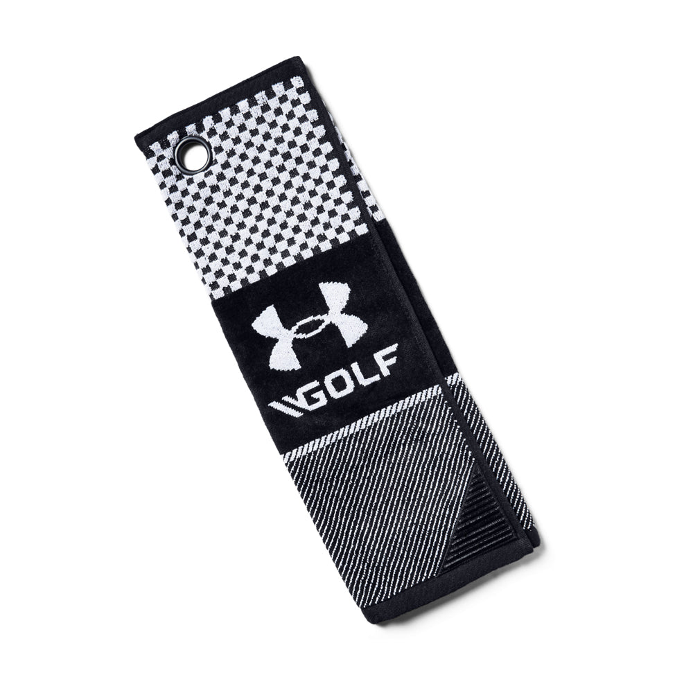 Under Armour Golf Bag Fold Towel - Black