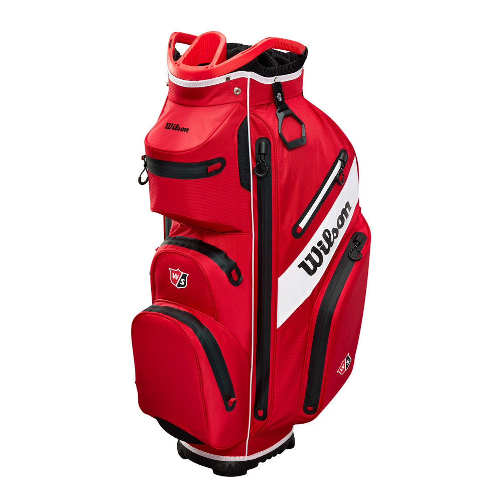 Wilson Staff EXO Dry Golf Cart Bag Staff Red / Black / White  