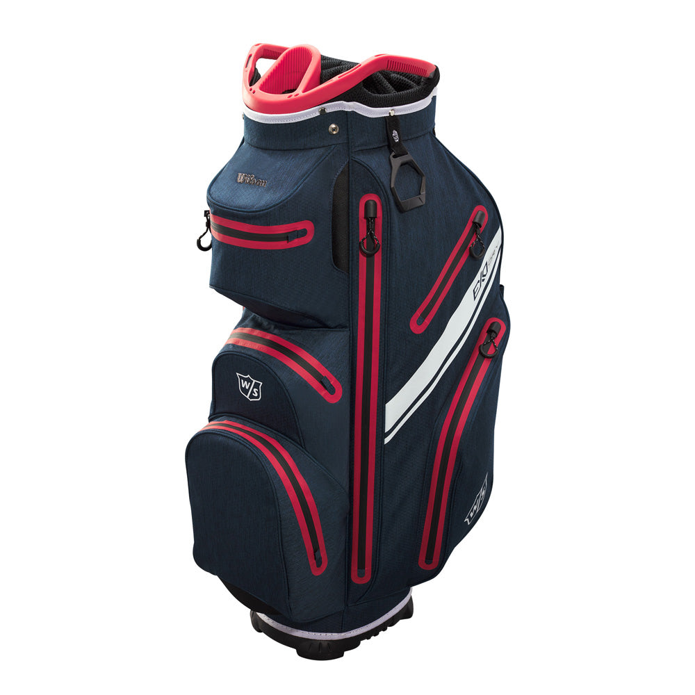 Wilson Staff EXO Dry Golf Cart Bag Navy / Red / White  